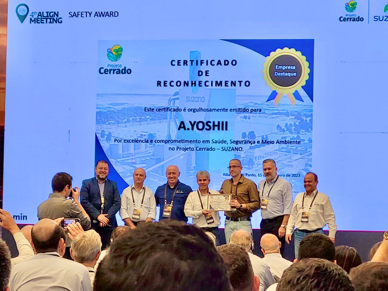 A.Yoshii conquista pela primeira vez o Reconhecimento SSQVMA